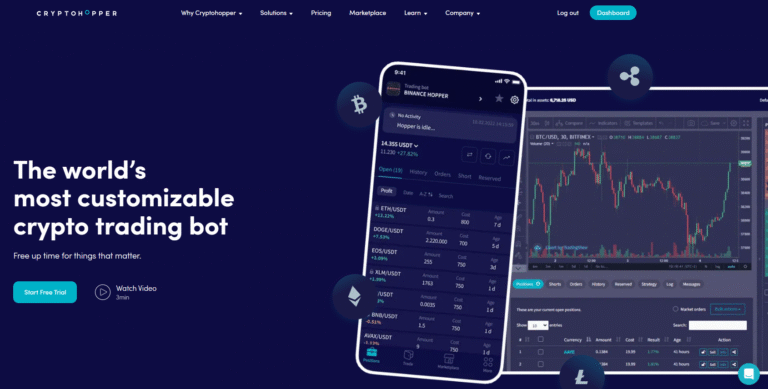 Как заработать и получать пассивный доход на платформе Cryptohopper